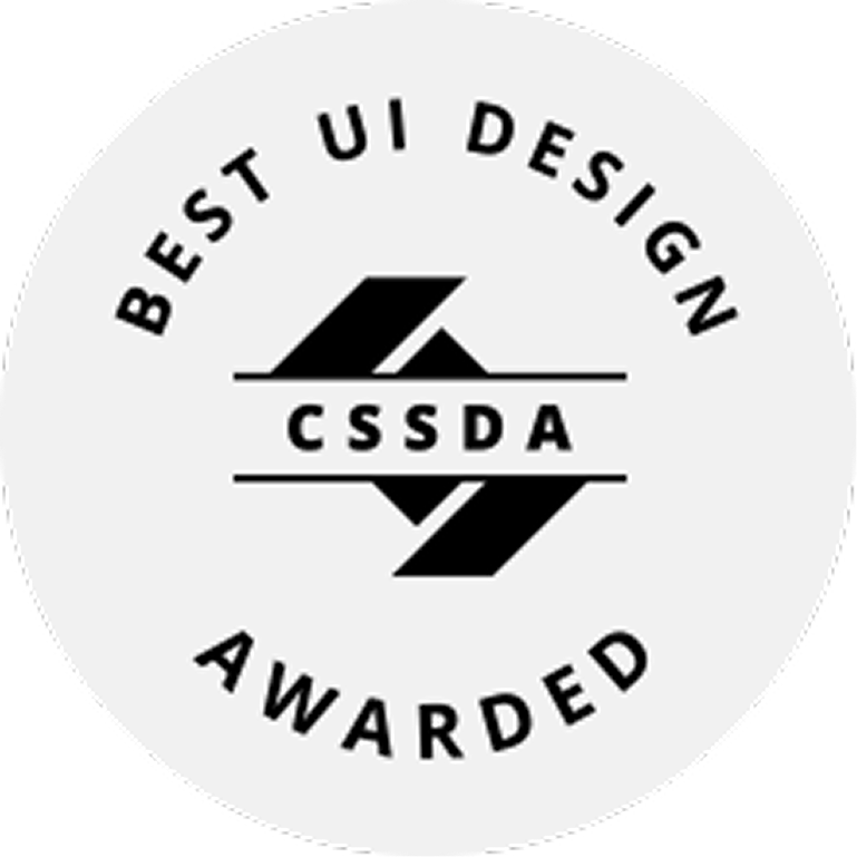 CSSDA Best UI Design award